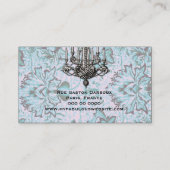 311-Frenchie Budoir |  Turquoise Visitekaartje (Achterkant)