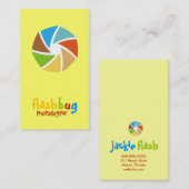 311-FUNKY FUN FOTOGRAFIE VISITEKAARTJE (Voorkant / Achterkant)