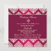 311 Gabriella Rose Chaud et Marron Invitation Dama (Dos)