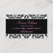 311 Gebeurtenis en ustle Cupcake Visitekaartje (Achterkant)