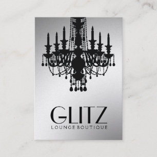 311-Glitz Boutique - Festive Gold Visitekaartje