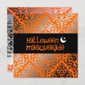 311-Halloween Masquerade Kaart (Voorkant / Achterkant)