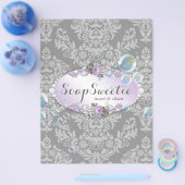 311 Handmade zeep & bubbels Flyer (Enkel)