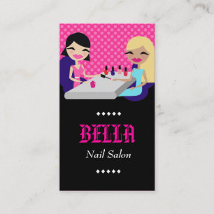 311-HOTT PINK NAIL SALON VISITEKAARTJE
