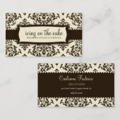 311 Icen op het cokeschocolade-crème Visitekaartje (Voorkant / Achterkant)