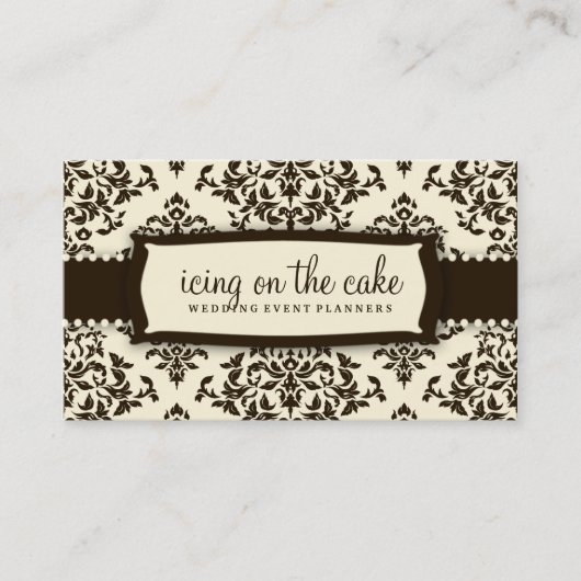 311 Icen op het cokeschocolade-crème Visitekaartje (Voorkant)