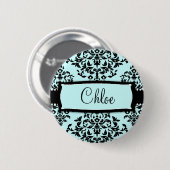 311 Icking op de Cake Iets blauw Ronde Button 5,7 Cm (Voorkant /achterkant)