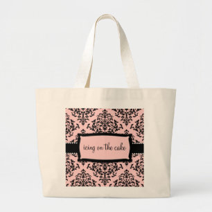 311-Icking op de kook - Zoete roze Grote Tote Bag