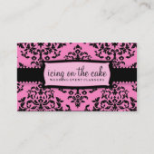 311 IJsvorming op de roze zoethouder Visitekaartje (Voorkant)