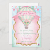 311 Invitation au ballon à air chaud (Devant / Derrière)