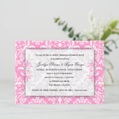 311 Invitation Jocelyn Pink Damask (Debout devant)
