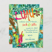 311 INVITATION LUSCIEUSE DE LUAU (Devant / Derrière)