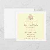 311 Invitation Sweet Shell Ecru (Devant / Derrière)
