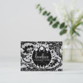 311-kant het luxeZebra van Circque D Visitekaartje (Staand voorkant)