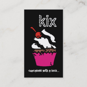 311 Kickin' Cupcake Visitekaartje