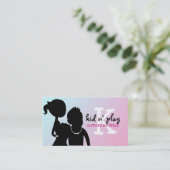 311 Kind Boutique Silhouette Visitekaartje (Staand voorkant)