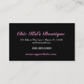 311-Kind Boutique Visitekaartje (Achterkant)