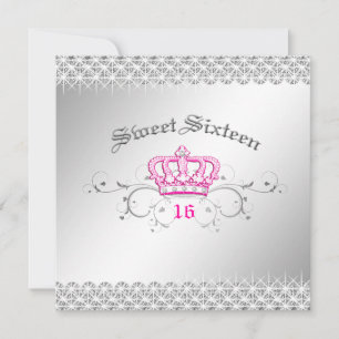 311-koningin voor een dag Sweet Sixteen Hott Pin Kaart