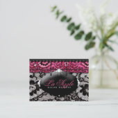 311 Lace de Luxe Carte Rendez-vous Rose (Debout devant)