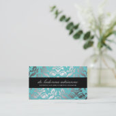 311 Ladonna Damask Topaz Visitekaartje (Staand voorkant)