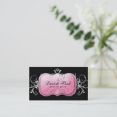 311 Lavish Pink Bord Silver Loyalty Card (Staand voorkant)