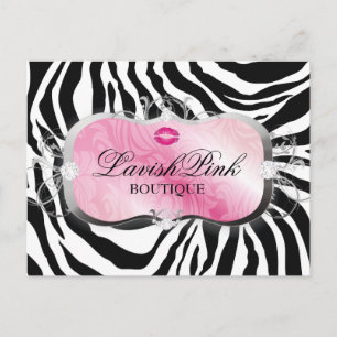 311 Lavish Pink Platter met Lipons Briefkaart