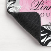 311 Lavish Pink Platter Silver Mousepad Muismat (Hoek)