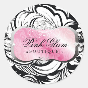 311 Lavish roze roze stickers