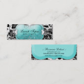 311 Lavish Topaz Diamond Leopard Mini Visitekaartje (Voorkant / Achterkant)