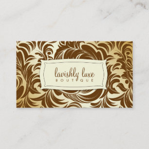 311 Lavishly Lainey Golden Brown Visitekaartje
