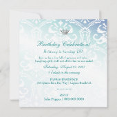 311 Le Invitation Turquoise d'Aqua (Dos)