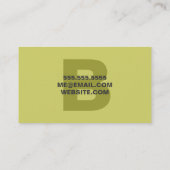 311 Leventrainer Etc Visitekaartje (Achterkant)