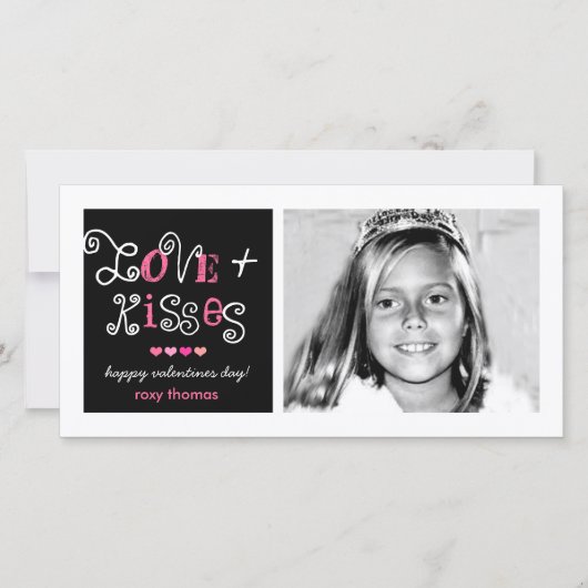 311-liefde & de Valentijnse Funky Kaart van Kussen (Voorkant)