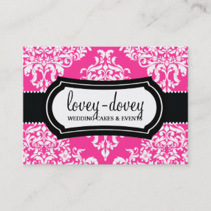 311 Lovey Dovey Damask Carte de rendez-vous Hot Pi