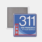 311 Magnet (Recto/Verso)