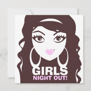 311 Meisjes nacht uit {Luscious Lash Girl} Kaart