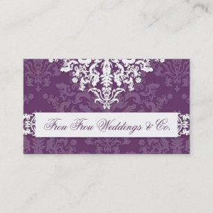 311-Miss Frou Frou   Eggplant Visitekaartje