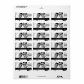 311 mod Pas getrouwd adreslabel Etiket (Full Sheet)
