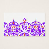 311 Mon Cherie Damask Fabuleux violet orange (Dos)