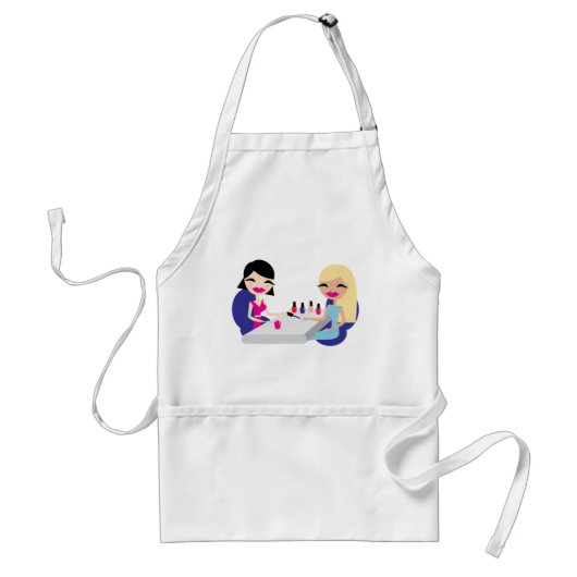 311 Nail Salon Apron Standaard Schort (Voorkant)