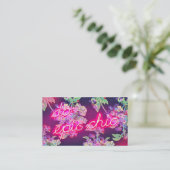 311 Neon Glow Do Epic Chic Visitekaartje (Staand voorkant)