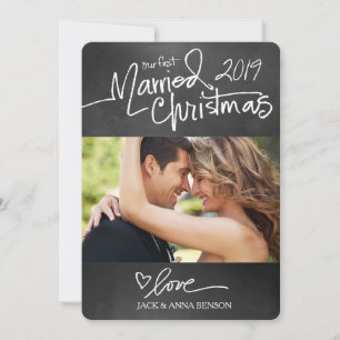 311 Onze eerste kerstfeestelijke kerstkaart