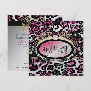 311 Opulent Gold Pink-leopard metallisch papier Kaart