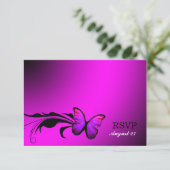 311 Papillon lustré rose violet RSVP (Debout devant)