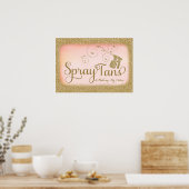 311 Parties scintillant Spray Tan Poster A2 (Cuisine)