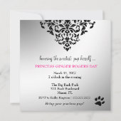 311 Posh Pooch Birthday Invitation Parties scintil (Dos)
