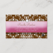 311 Posh Pooch Chocolate Lab Visitekaartje (Achterkant)