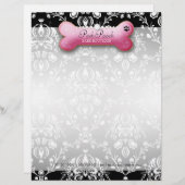 311-Posh Pooch | PittsBark Custom Briefhoofd (Voorkant / Achterkant)