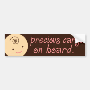311-PRECIES CARGO - MEISPINK BUMPERSTICKER