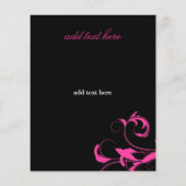 311 Roxyvaste roze Flyer (Achterkant)